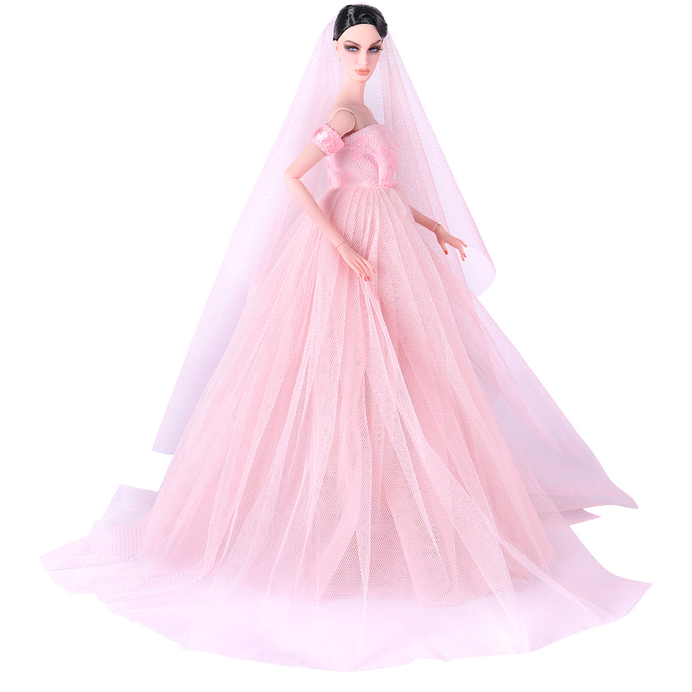 barbie pink wedding dress See Mattel's New Line of Barbie-Inspired Wedding Gowns