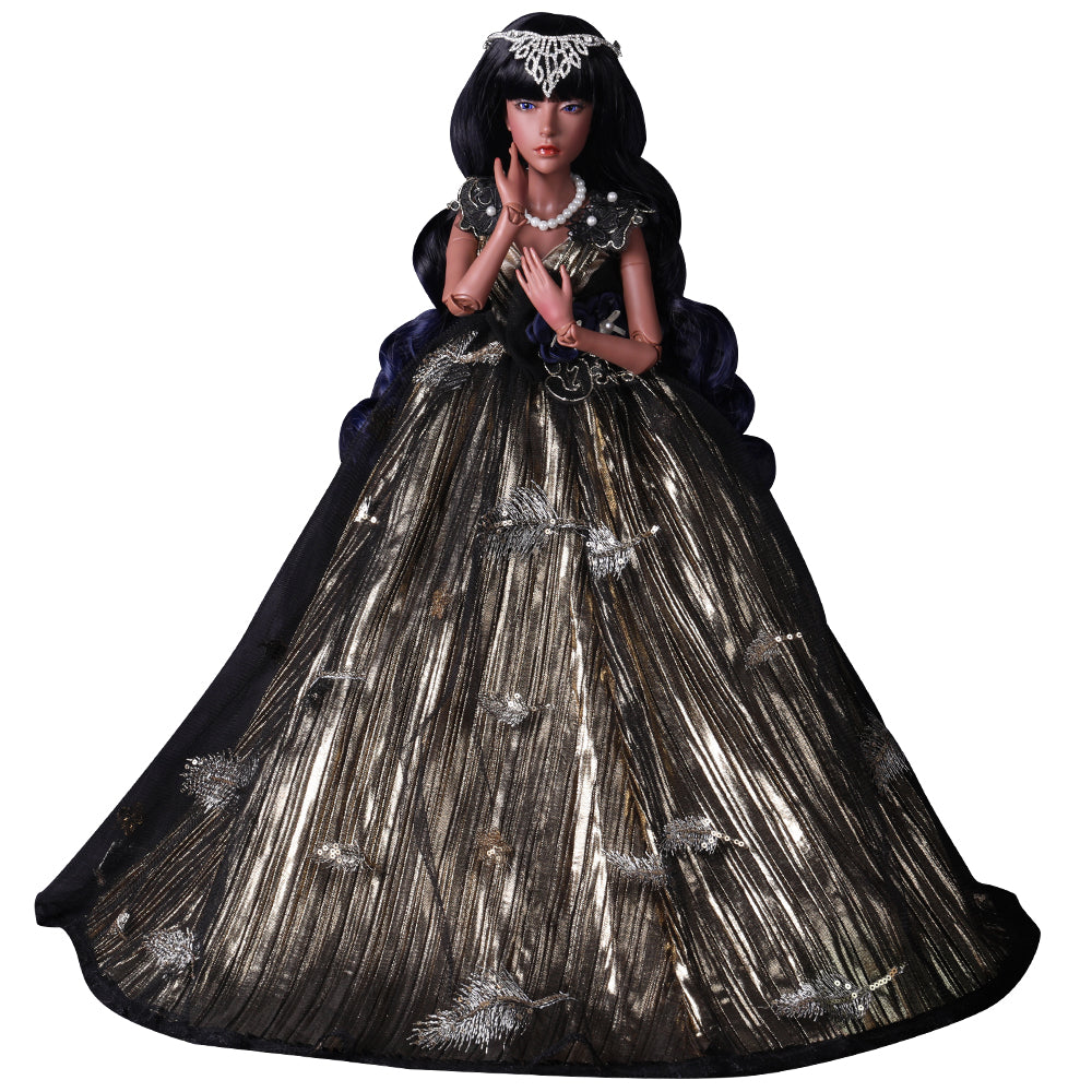 UCanaan Customized 1/3 BJD Doll, 19 Joints Nude SD Girl Doll 24 Inch Ball Jointed Dolls Female Body + Basic Makeup for DIY Dolls　並行輸入 UCanaan BJD Dolls 1⁄3 SD Dolls 24 Inch 18 Ball Jointed Doll American  African Dolls DIY Toys with Full Set Clothes Shoes Wig Makeup, Best Gift  for